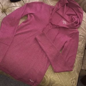 Hollister hooded long sleeve
